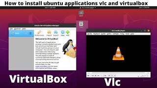 how to install virtualbox and vlc on ubuntu