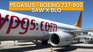 TRIP REPORT | Pegasus Airlines - Boeing 737-800 - Istanbul (SAW) to Bologna (BLQ) | Economy