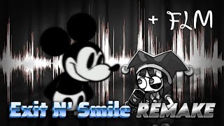 FNF TADC x Wednesday's Infidelity: Mickey Mouse.Avi vs Pomni "Exit N' Smile Remake" fan song (+ FLM)