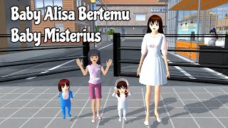 Baby Alisa Bertemu Baby Misterius | Drama Sakura School Simulator