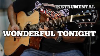 Wonderful Tonight | Eric Clapton | Instrumental | Acoustic Guitar Cover | Sandeep Kamath