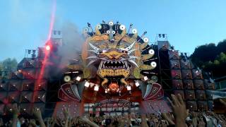 Coone played Million Miles away from home at Q-Dance Area at Electric Love Festival 2015