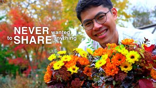 Easy Thanksgiving Bouquet, Overwinter Dahlias