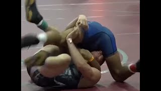 Kellen Devlin (Blue) v. Jason Jacobi (Black) Wrestling