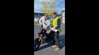 Motorcycle Tester Day In The Life