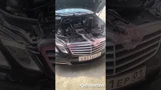 замена патрубков антифриза mercedes benz e class, #mercedes