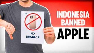 iPhone 16 is BANNED 🚫 in Indonesia! #apple