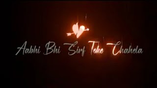 🥀Dard_Se_Tadhpal_Dil💔 ||New Nagpuri Bewafa 😢 Status Black Screen||Sadri Status Video