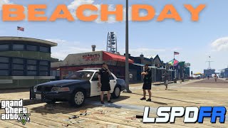 BEACH DAY !!! - LSPDFR , LAPD Beach Patrol