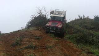 Land Rover Defender 110 at Brickhill