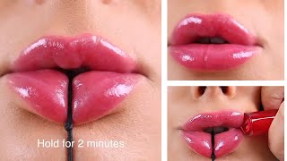 How to make lips red and how to line the lips from the middle #lipsline #mrnajeebidras