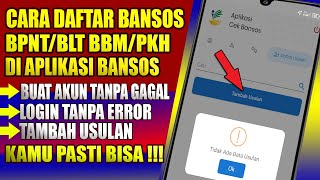 Cara daftar bansos blt bbm usul sanggah kemensos melalui aplikasi cek bansos