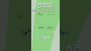 বাংলা সাহিত্যের উৎসর্গীকৃত সাহিত্যকর্ম || Bangla Literature #SHORTS #36