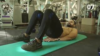 EXTREME WORKOUT FOR 6 PACK ABS YOU CAN DO ANYWHERE || OMER CHAUDHARY