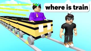 I Used A Train CART For SPEED in Roblox Cart Ride