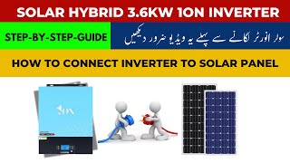 Complete Guide 3.6kw Solar Hybrid inverter | Specifications & Testing | full Technical Details