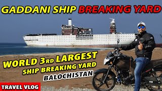 Bike Ride Gadani Ship Breaking Yard | Gadani Beach Balochistan | Travelvlog @RoadRoamer150