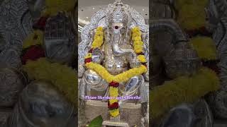 100 kgs silver Ganesha#god #shorts