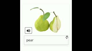 fruit # Cambridge vocabulary #IELTs #A1 - A2#learn English#shorts