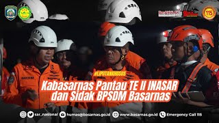 Kabasarnas Pantau Langsung Kesiapan Tim INASAR di Balai Diklat Basarnas