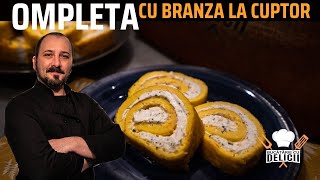 Secretul Rețetei Perfecte: Omletă la Cuptor cu Brânză și Verdețuri! Rulada aperitiv.