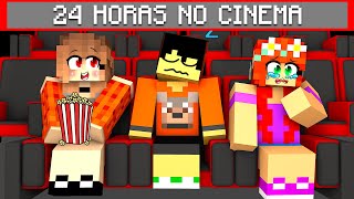 24 HORAS NO CINEMA DO MINECRAFT !! ‹ LOBINHO ›