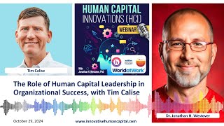 The Role of Human Capital Leadership in Organizational Success, with Tim Calise