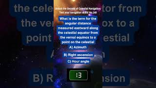 Unlock the Secrets of Celestial Navigation Test Your Navigation Skills No 148