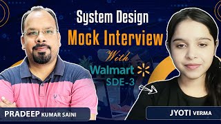 System Design Mock Interview With Walmart SDE-3: Design Instagram