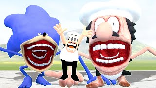 NEW PEPPINO TAPES VS SONIC TAPES in Garry's Mod!