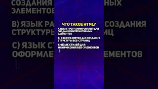 Что такое CSS? ТЕСТ #обучение #шортс #тест #программирование