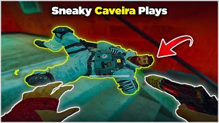 Sneaky Caviera Plays | Rainbow Six Siege Caveira Gameplay