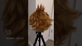 #diy Part 2 of my Roxas cosplay WIP: the wig and final results! This project too