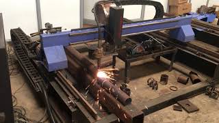 Automatic CNC Plasma Pipe parting machine