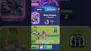 Los murciégalos EVOLUCIONADOS estarán ROTOS 😰 #clashroyale