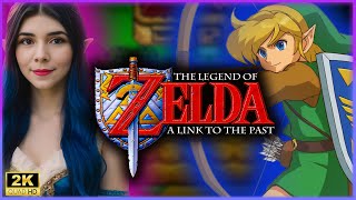 THE LEGEND OF ZELDA A LINK TO THE PAST (SNES) : PRIMEIRA VEZ JOGANDO | AO VIVO!