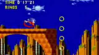 Sonic CD: Palmtree Panic Zone 2 in 00'27"81