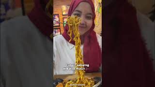 MIE HOTPLATE VIRAL | Bakso Rusuk Joss #shorts #dagelan #mukbang