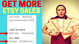 Etsy Business Tips & Ideas: How to get more Sales on Etsy and Increase Conversion Rate