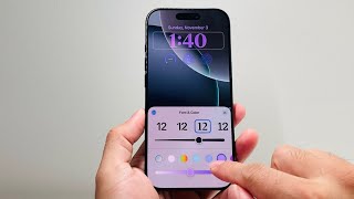 How To Change Font & Color on iPhone Lock Screen
