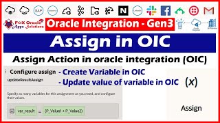 22. Assign in OIC | How to create variable in oracle integration | How to update variable in oic