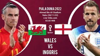 Jadwal Wales vs Inggris Piala Dunia 2022 | Jadwal 16 besar Piala Dunia 2022