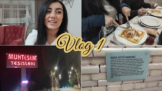 YENİDEN MERHABA YOUTUBE AİLEM👋🏻 İLK VLOG GÜNÜM🎥, Sivrihisar'a Gittik | Ballı Gözlemesi Meşhurmuş 🍽️