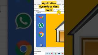 application dynamique dans excel #excel #application #vba