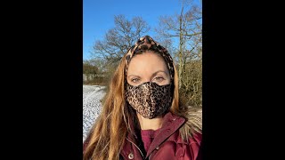 How to make a Turban Headband - DIY tutorial Leopard print hairband #shorts #short