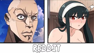 Anime VS Reddit  (The rock reaction meme) Part #114