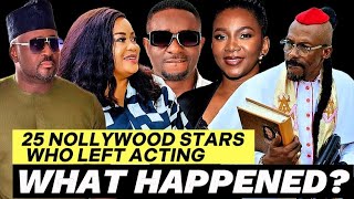 25 Nollywood actors/actresses who left acting and this happened!