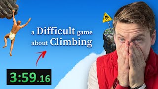 So I Tried Speedrunning a Difficult Game About Climbing...