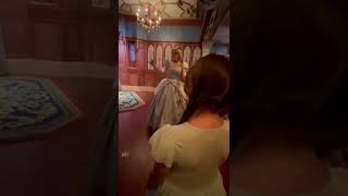 Meeting CINDERELLA for the first time ever at Magic Kingdom