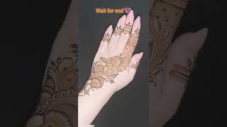 Beautiful Mehndi Design #shorts #Mehndi  #ytshorts #trending